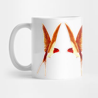 Birds with wings open and flying Mug